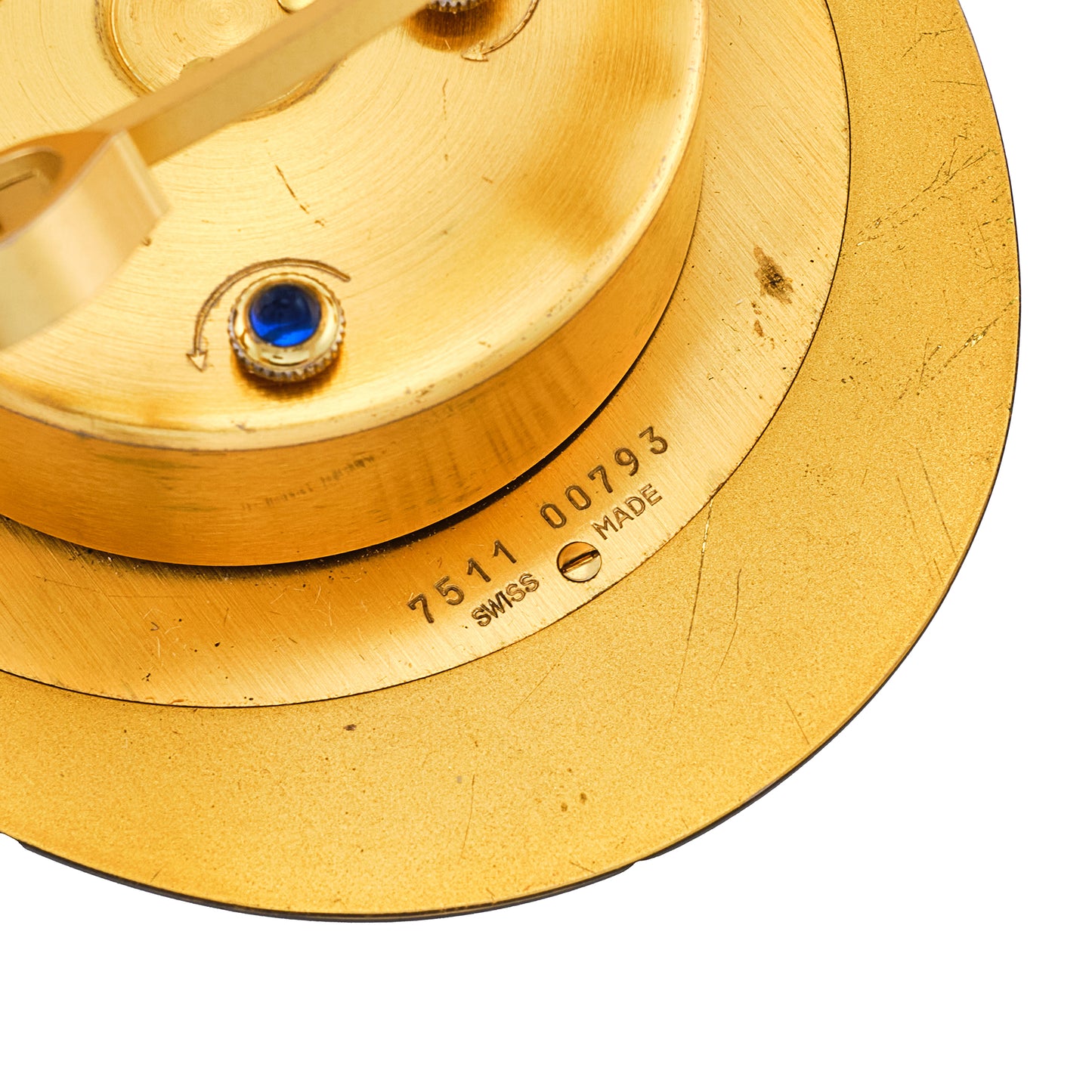 Cartier Mechanical Alarm Clock