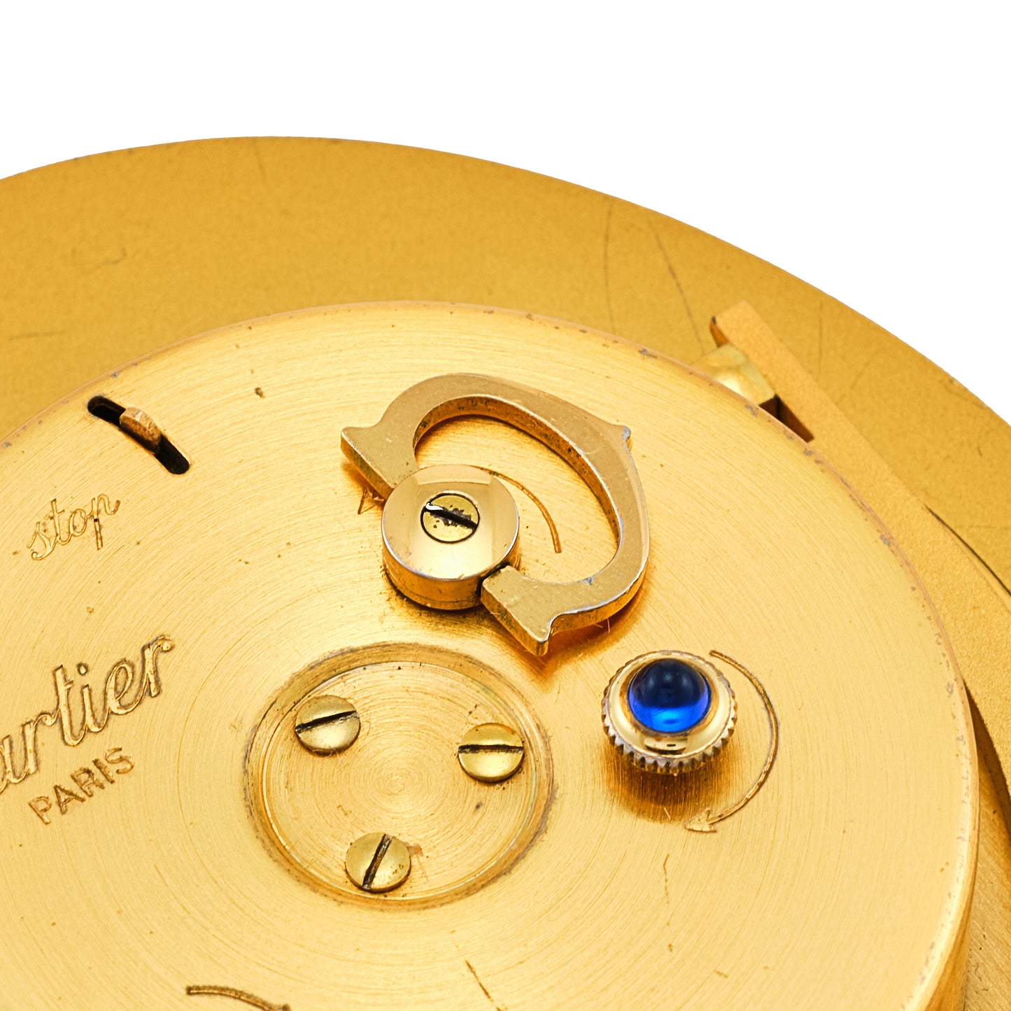 Cartier Mechanical Alarm Clock