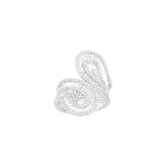 Vintage "Toi et Moi" Diamond Ring