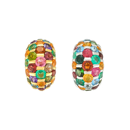 De Grisogono Multicoloured Gem Earrings