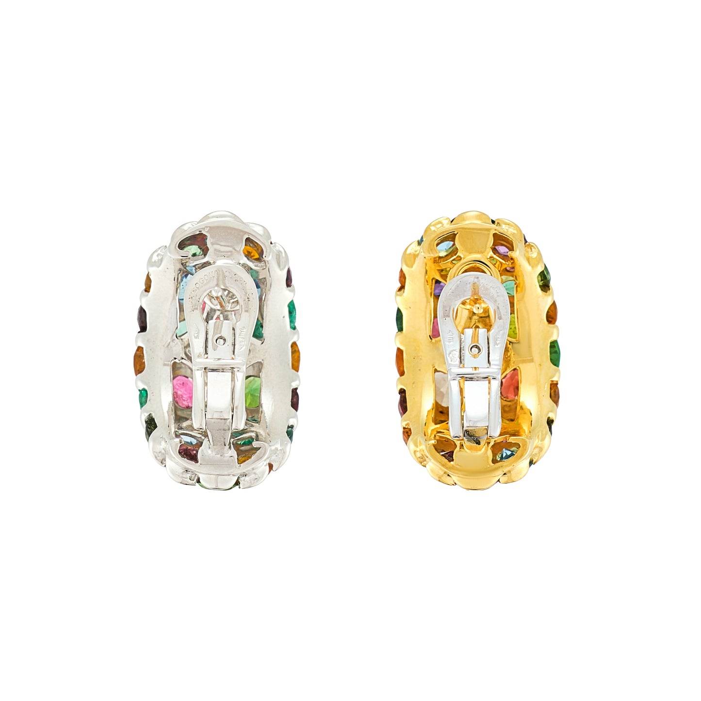 De Grisogono Multicoloured Gem Earrings