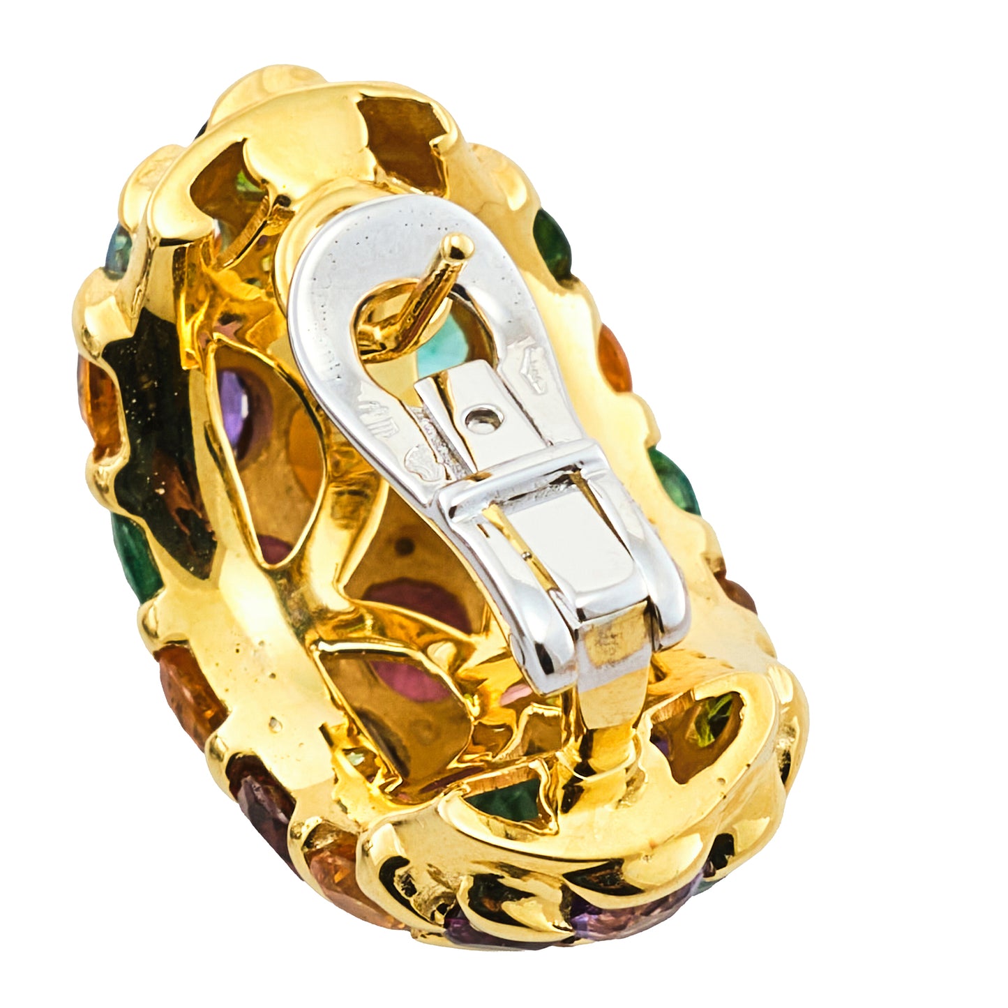 De Grisogono Multicoloured Gem Earrings