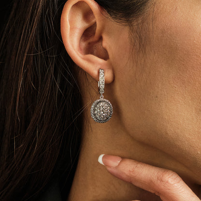 Mouawad Rosette Diamond Earrings