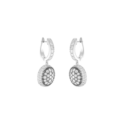Mouawad Rosette Diamond Earrings