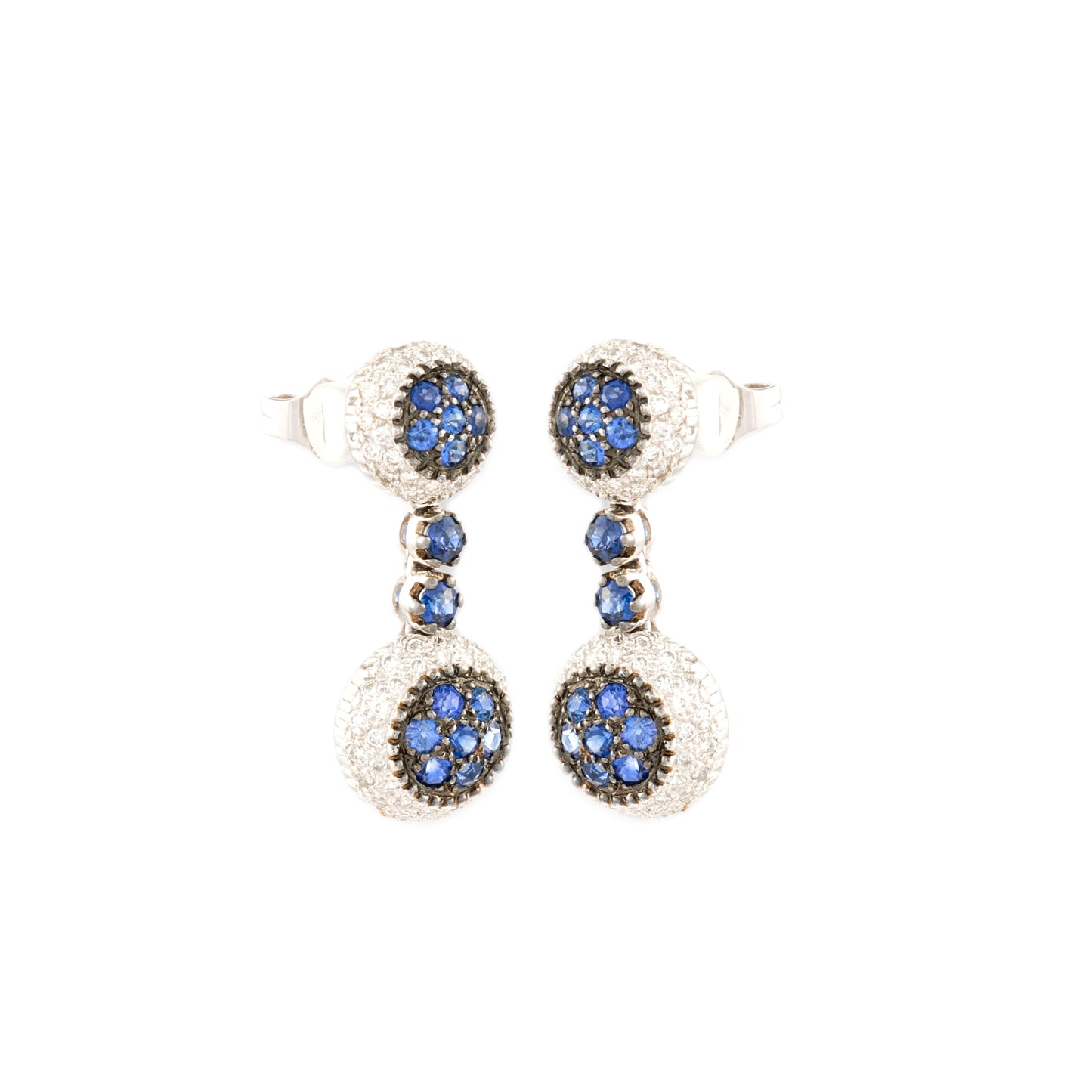 Mouawad "Rosette" Sapphire Earrings