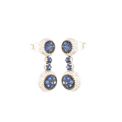 Mouawad "Rosette" Sapphire Earrings
