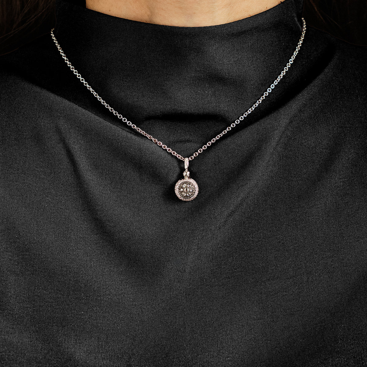 Mouawad "Rosette" Diamond Pendant