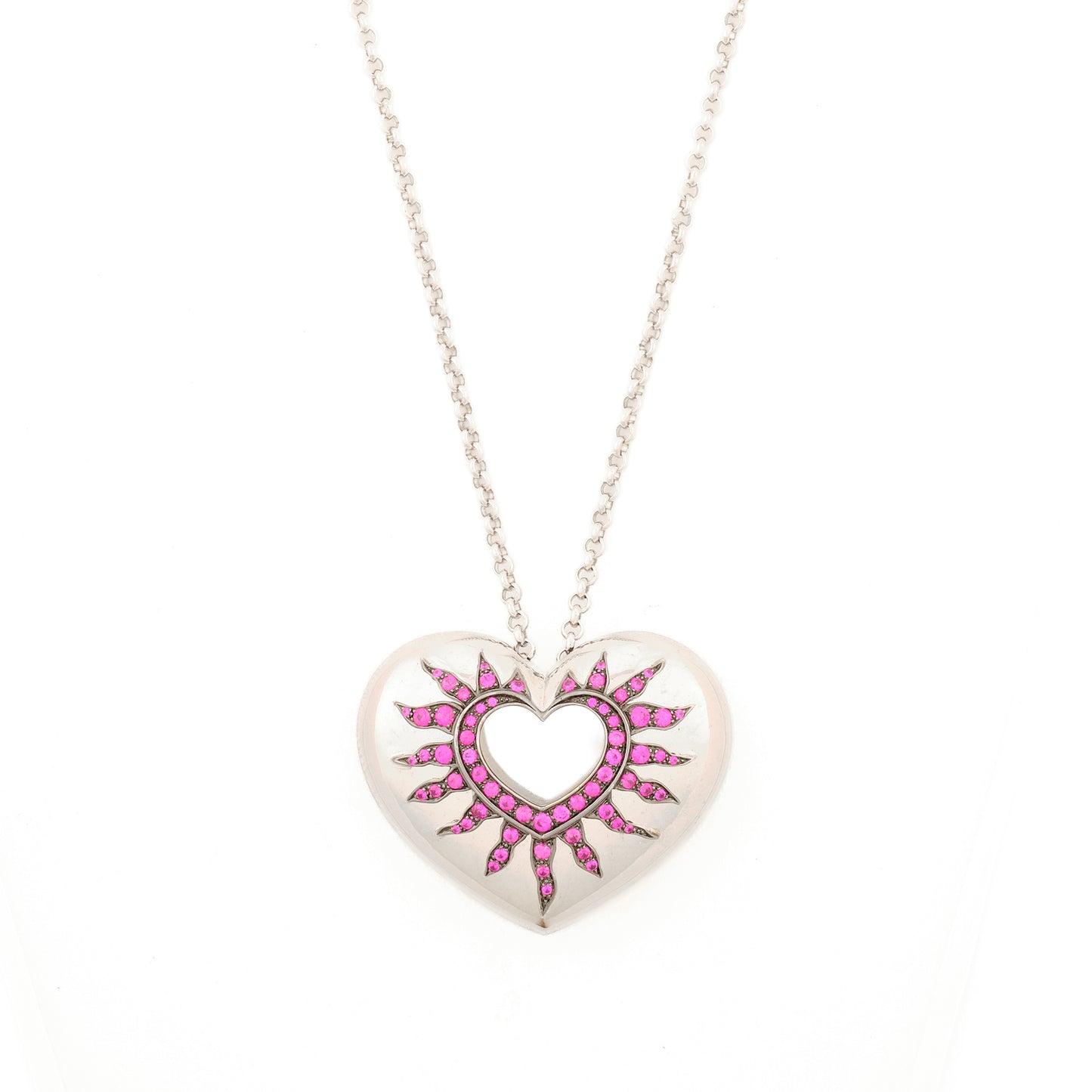 Mouawad "Le Coeur" Sapphire Pendant