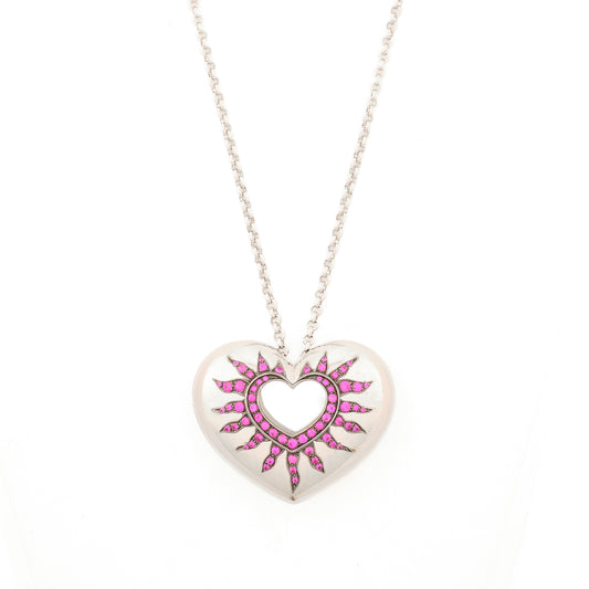 Mouawad "Le Coeur" Sapphire Pendant