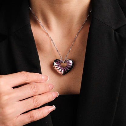 Mouawad "Le Coeur" Sapphire Pendant