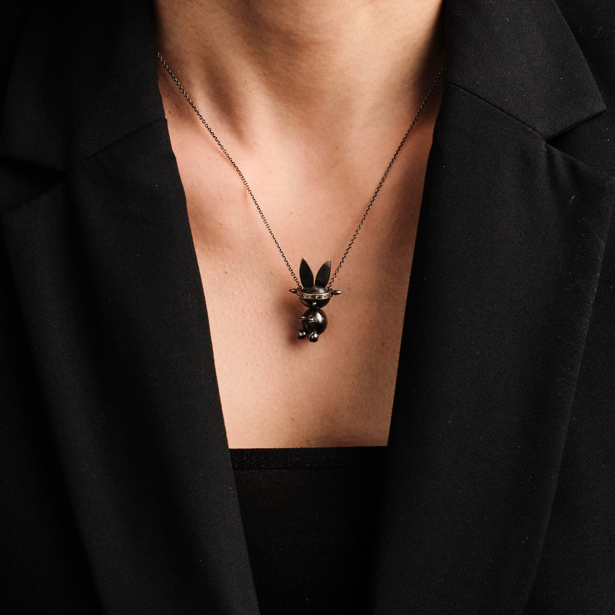 Andrea Lieberman "Bots & Bolts" for Mouawad Pendant