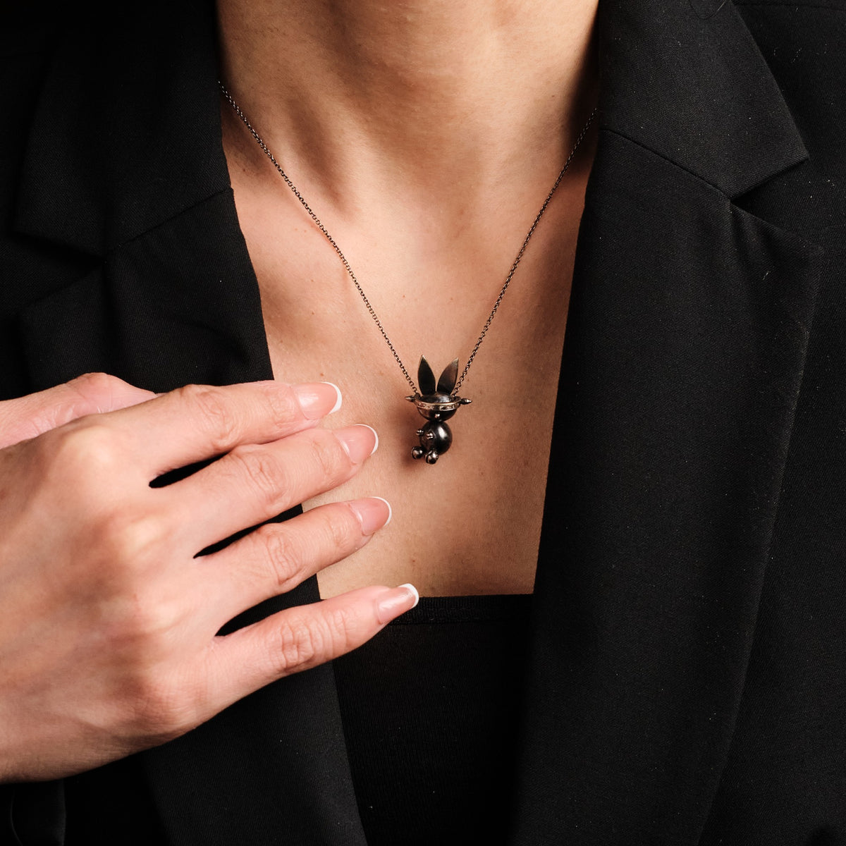 Andrea Lieberman "Bots & Bolts" for Mouawad Pendant
