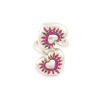 Mouawad "Le Coeur" Pink Sapphire Ring