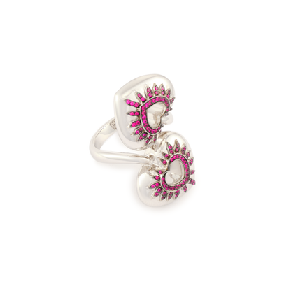 Mouawad "Le Coeur" Pink Sapphire Ring