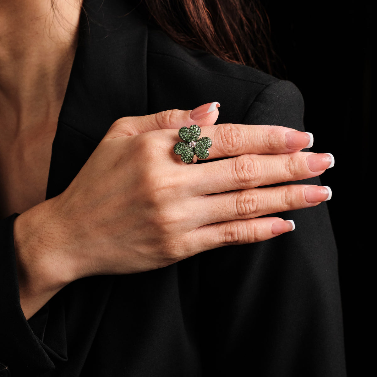 Mouawad "Flower of Eternity" Tsavorite Ring