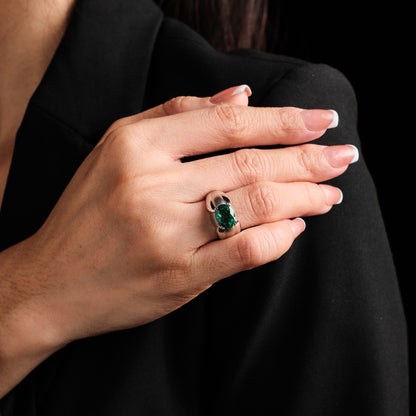 Mouawad Emerald Ring