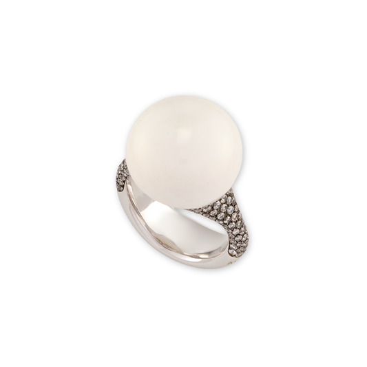 Amanda Agate Sphere Ring