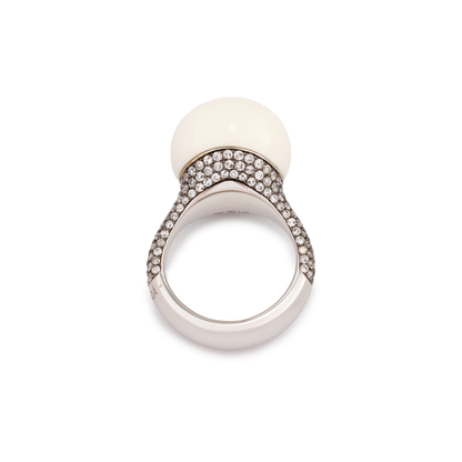 Amanda Agate Sphere Ring