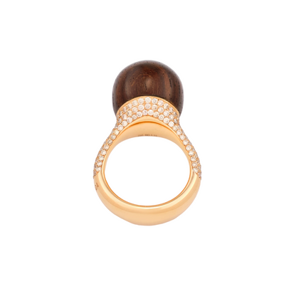Amanda Wood Sphere Ring