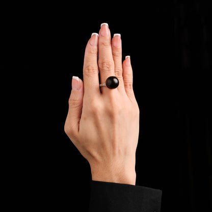 Amanda Wood Sphere Ring