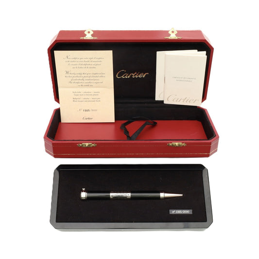 Cartier ballpoint pen, "Perpetual Calendar" Limited Edition