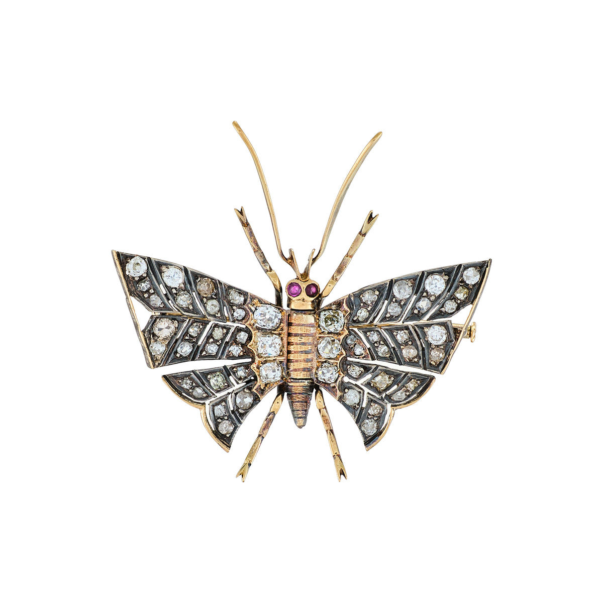 Antique Butterfly Brooch