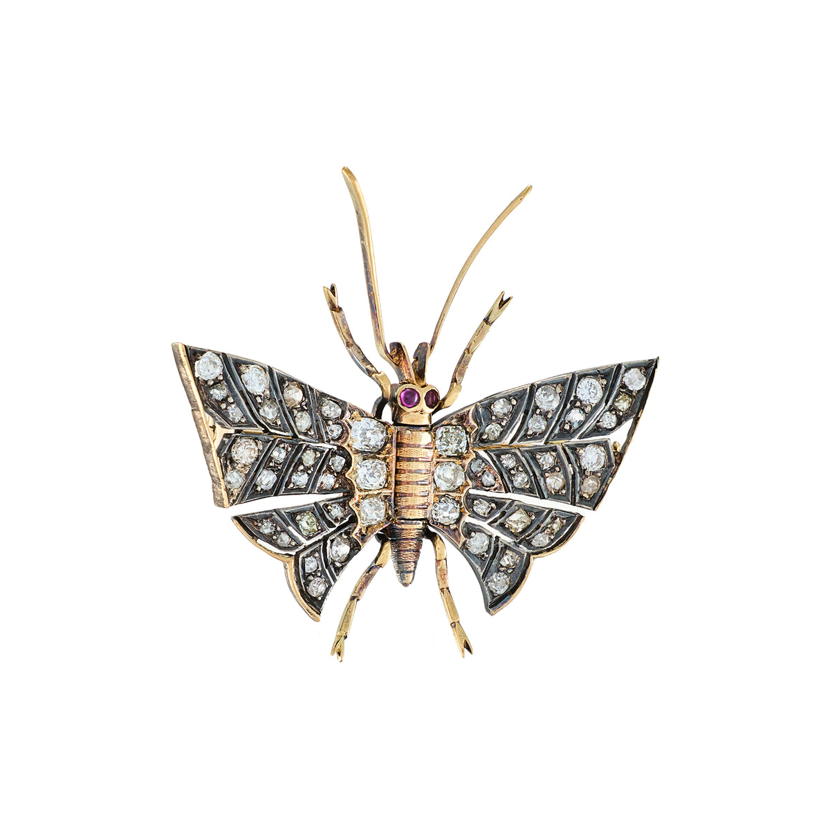 Antique Butterfly Brooch