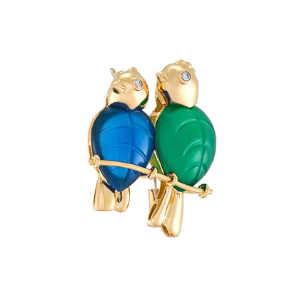 Cartier "Les Inséparables" Bird Brooch