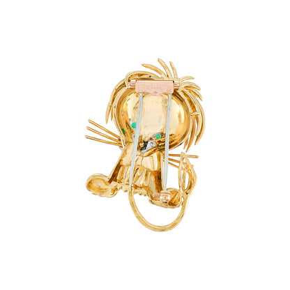 Van Cleef & Arpels "Ruffled Lion" Brooch