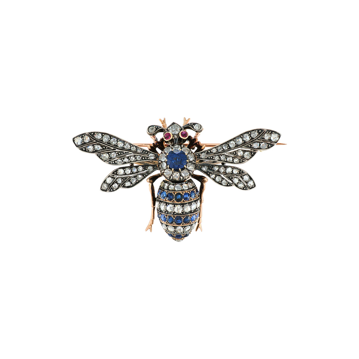 Antique Extra Large Bee Brooch