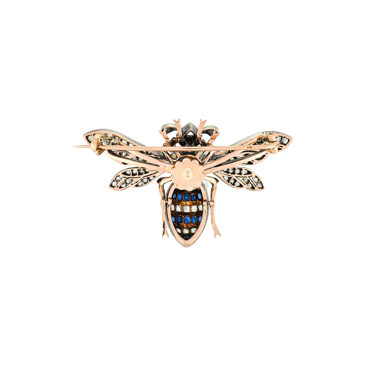 Antique Extra Large Bee Brooch