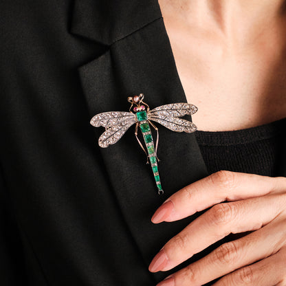 Antique Fire Fly Brooch