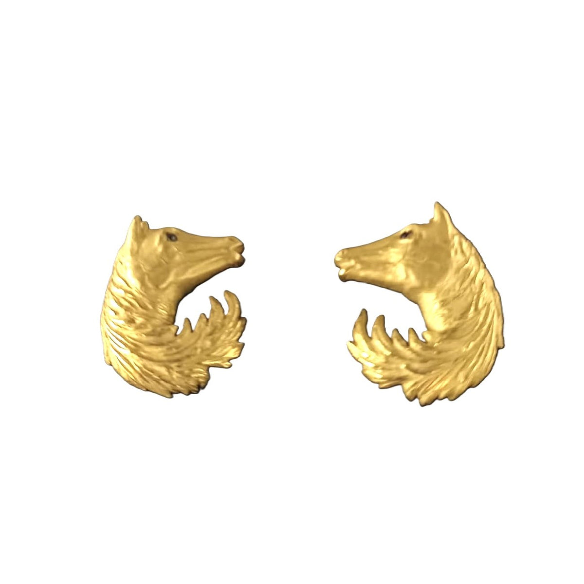 Hermès Horse Head Earrings