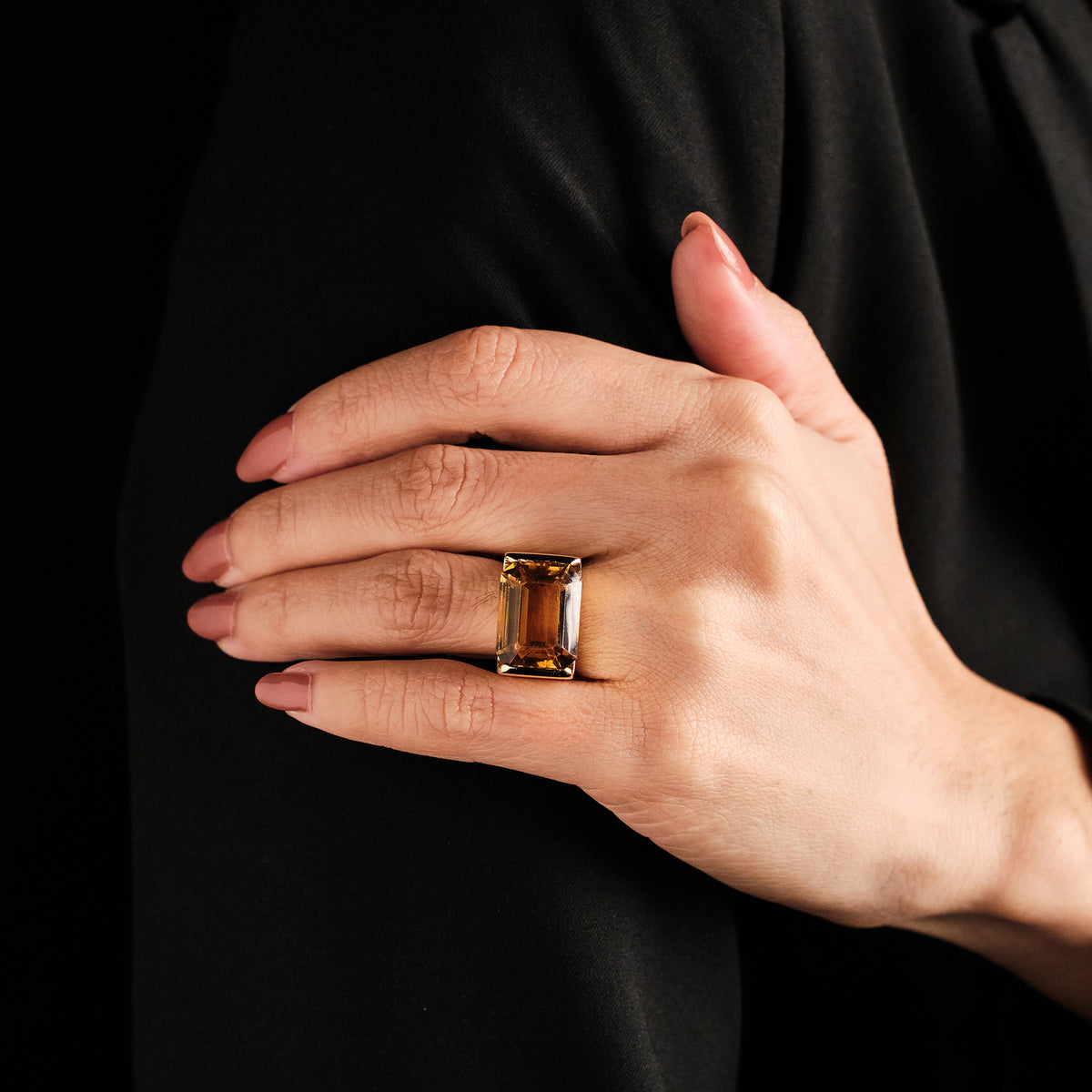 Boris Lebeau Citrine Ring