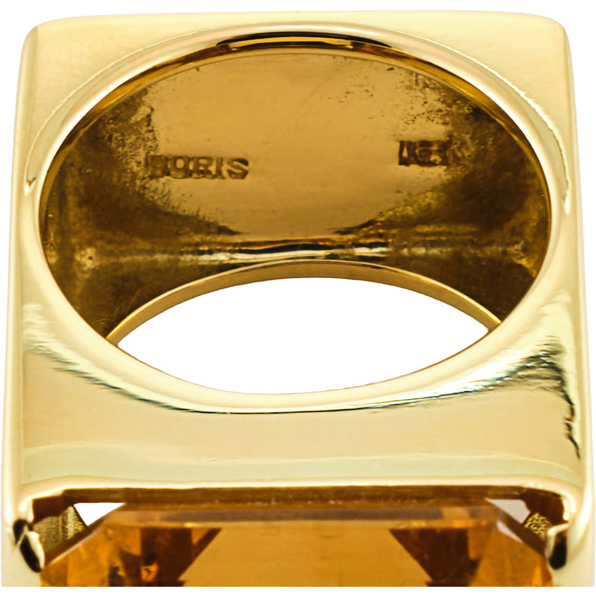 Boris Lebeau Citrine Ring