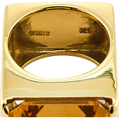 Boris Lebeau Citrine Ring