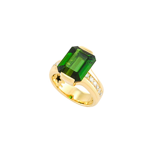 H. Stern Green Tourmaline Ring