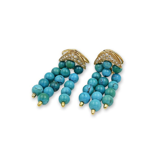 Vintage Turquoise Earrings