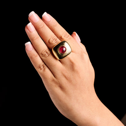 Vintage Ruby Ring