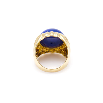 Vintage French Lapis Lazuli Ring