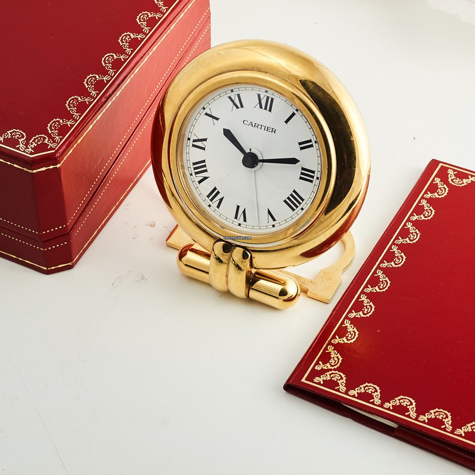 Cartier Colisée Travel Clock