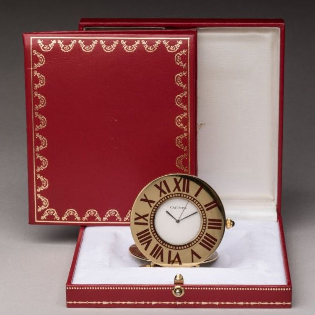 Cartier Travel Alarm Clock