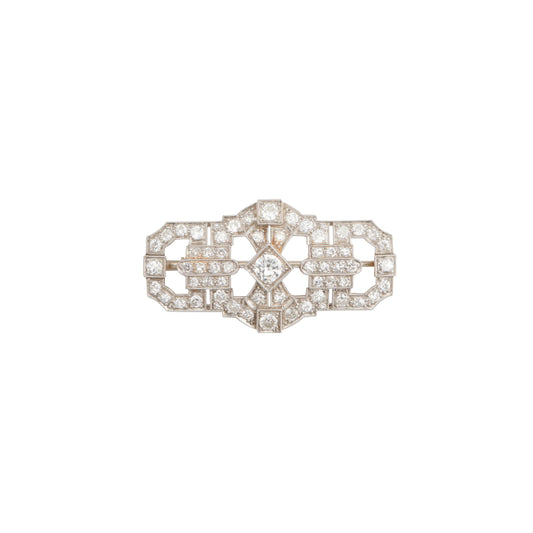 Vintage Platinum Brooch