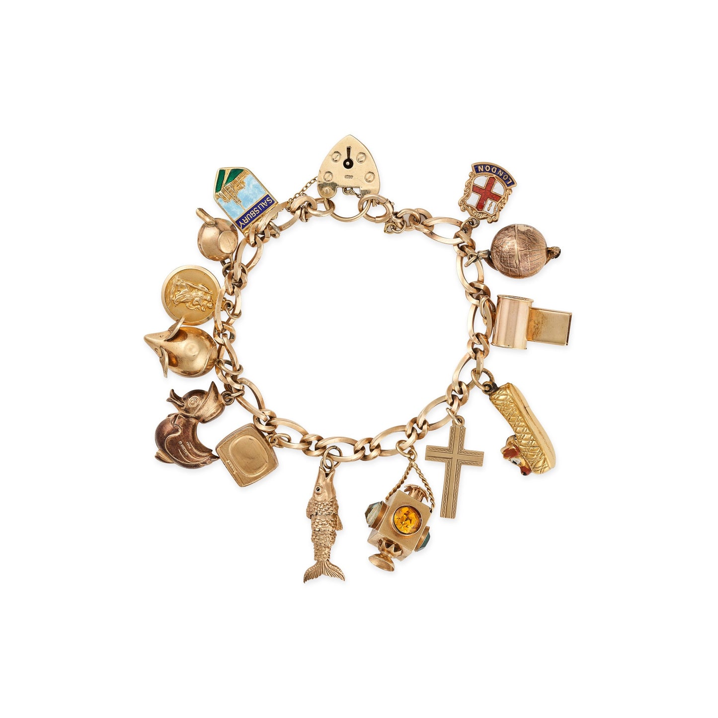 Vintage Charm Bracelet