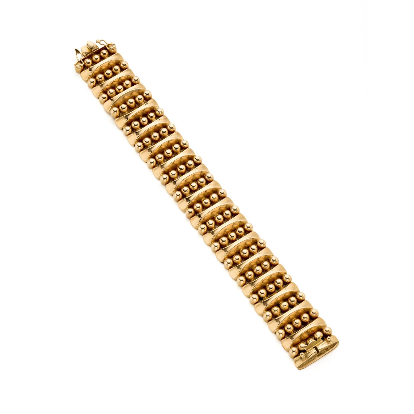 Vintage Gold Modular Bracelet