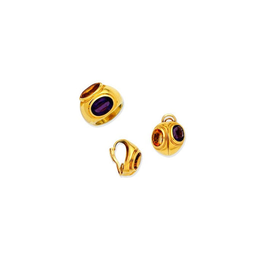 Paloma Picasso for Tiffany & Co Ring and Earrings Set