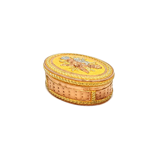 Antique French Pill Box