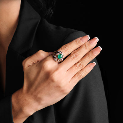 Robert Duhem Emerald Ring