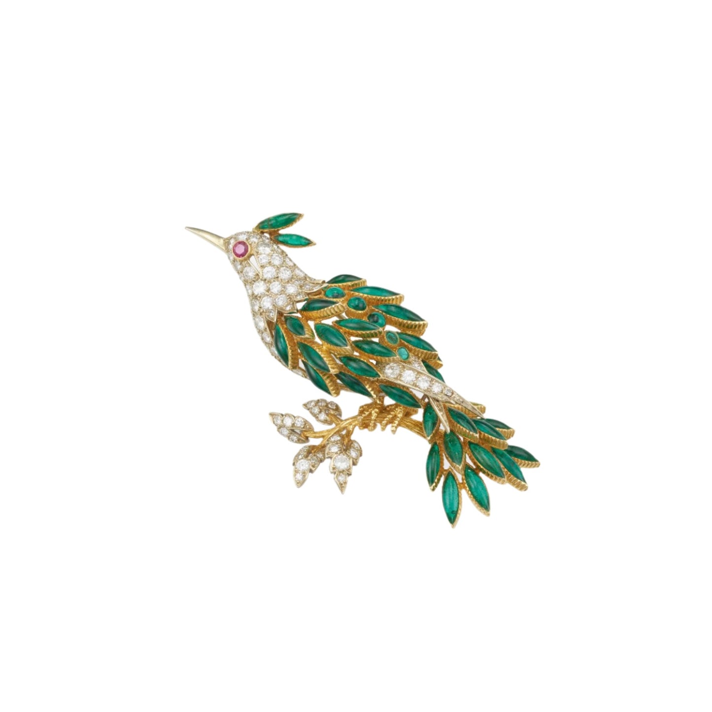 Vintage Bird Brooch