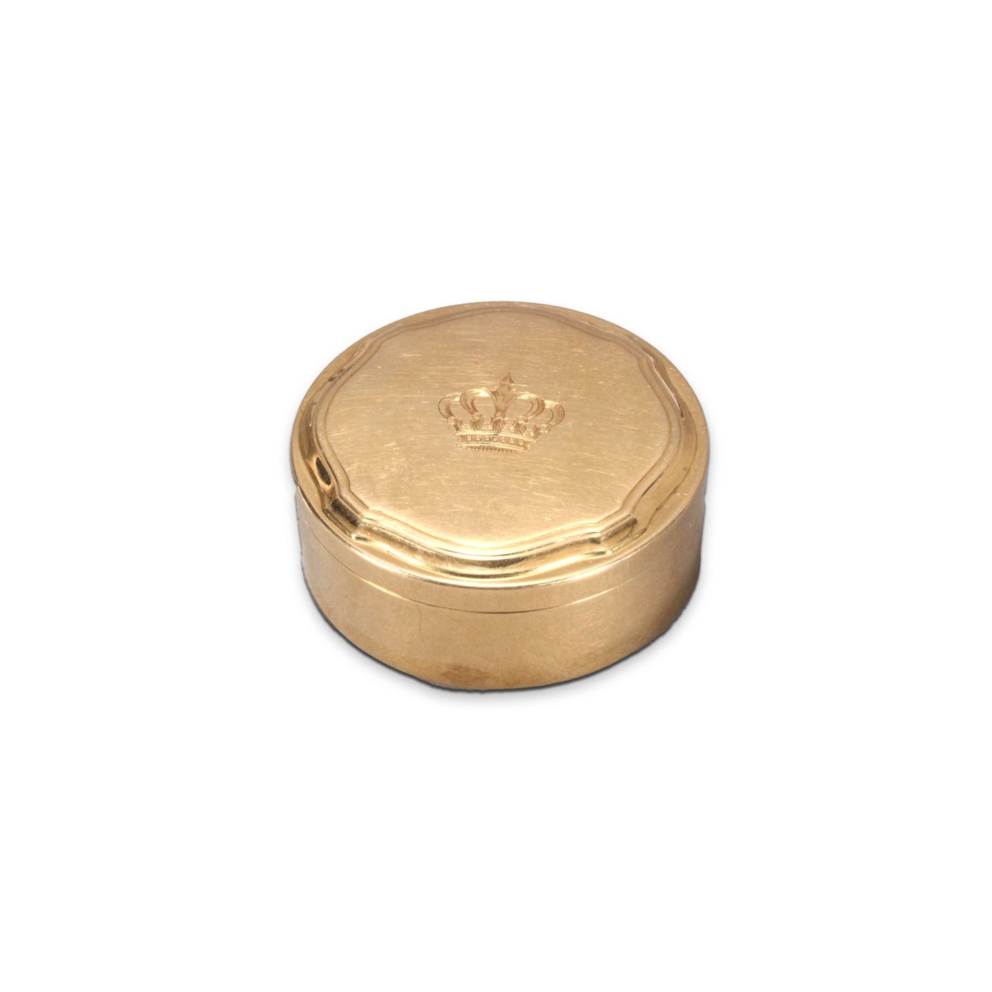 Tiffany & Co. Gold Pill Box